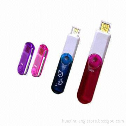 Swivel USB Flash Drives, OEM Brand, 128MB-32GB, User-defined Color, Logo Design